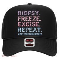 Funny Dermatologist Biopsy Freeze Excise Repeat Dermatology Hat thumb 0
