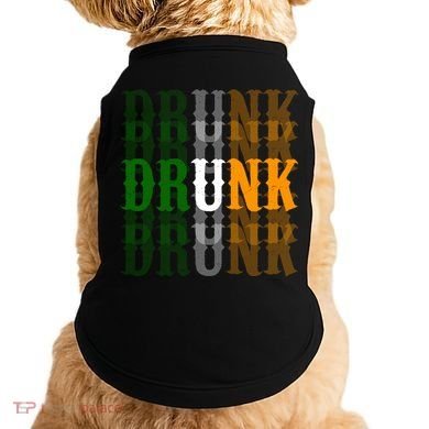 Funny Drunk Blur St Patricks Day Doggie Tank