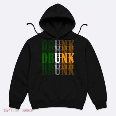 Funny Drunk Blur St Patricks Day Hoodie