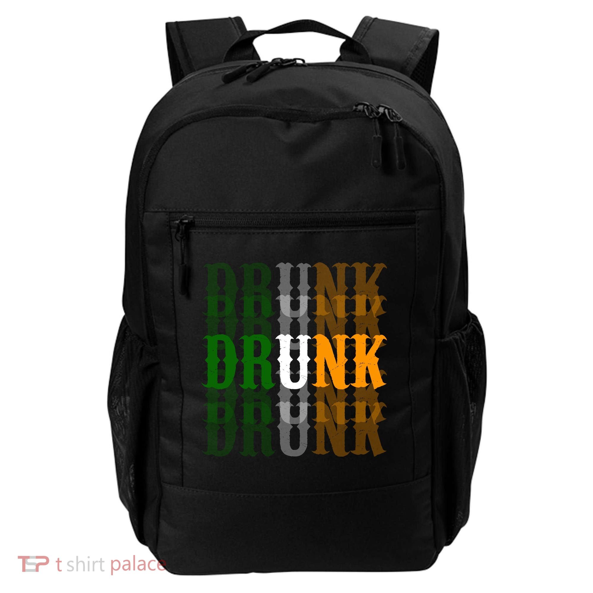 Funny Drunk Blur St Patricks Day Backpack
