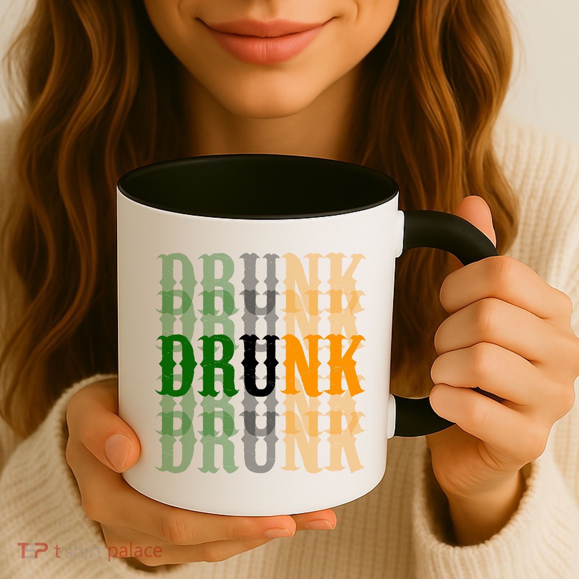 Funny Drunk Blur St Patricks Day Coffee Mug