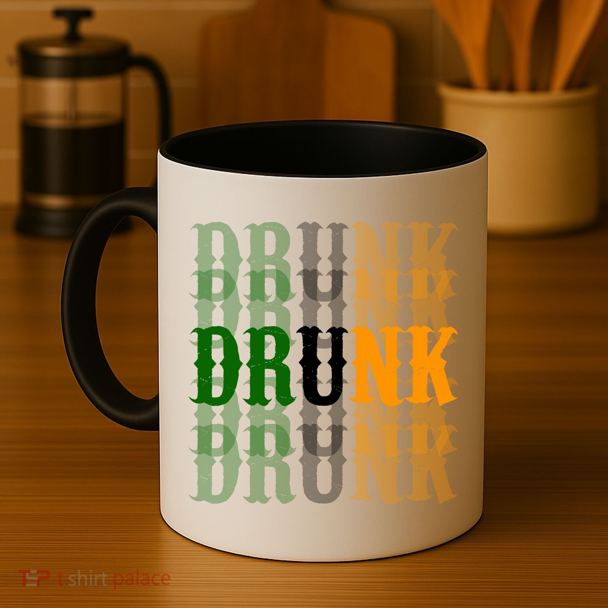 Funny Drunk Blur St Patricks Day Coffee Mug
