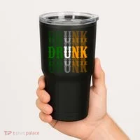 Funny Drunk Blur St Patricks Day Tumbler thumb 2