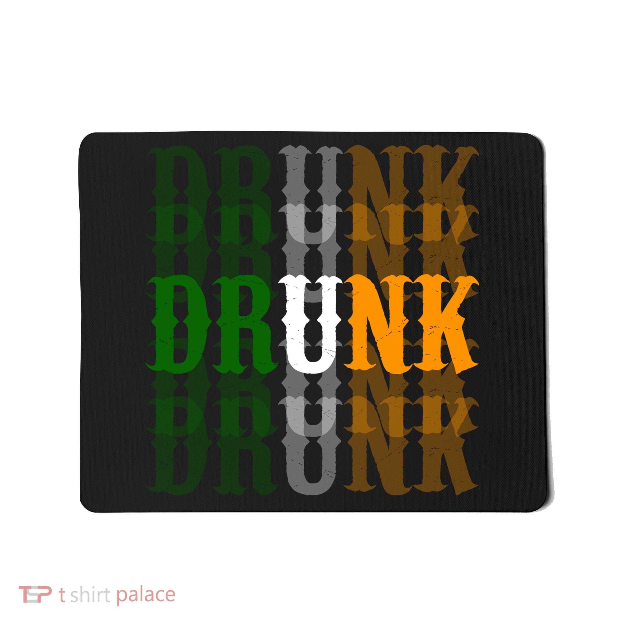 Funny Drunk Blur St Patricks Day Mousepad