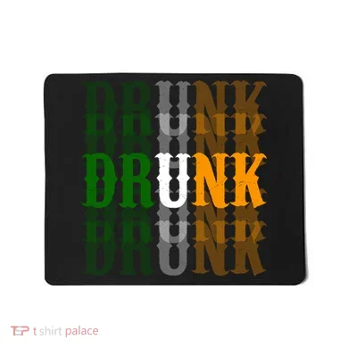 Funny Drunk Blur St Patricks Day Mousepad
