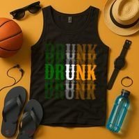 Funny Drunk Blur St Patricks Day Tank Top thumb 4