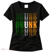 Funny Drunk Blur St Patricks Day Women's T-Shirt thumb 0