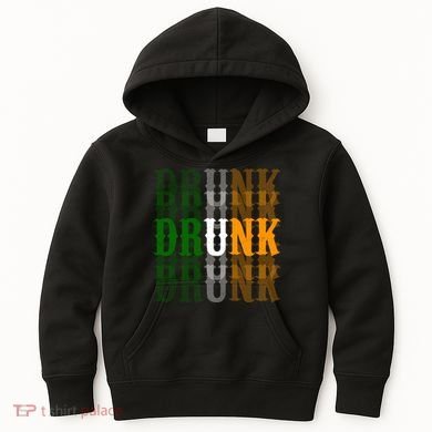 Funny Drunk Blur St Patricks Day Kids Hoodie