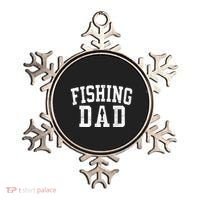 Fishing Dad Classic Bold Font FatherS Day Daddy Ornament thumb 0