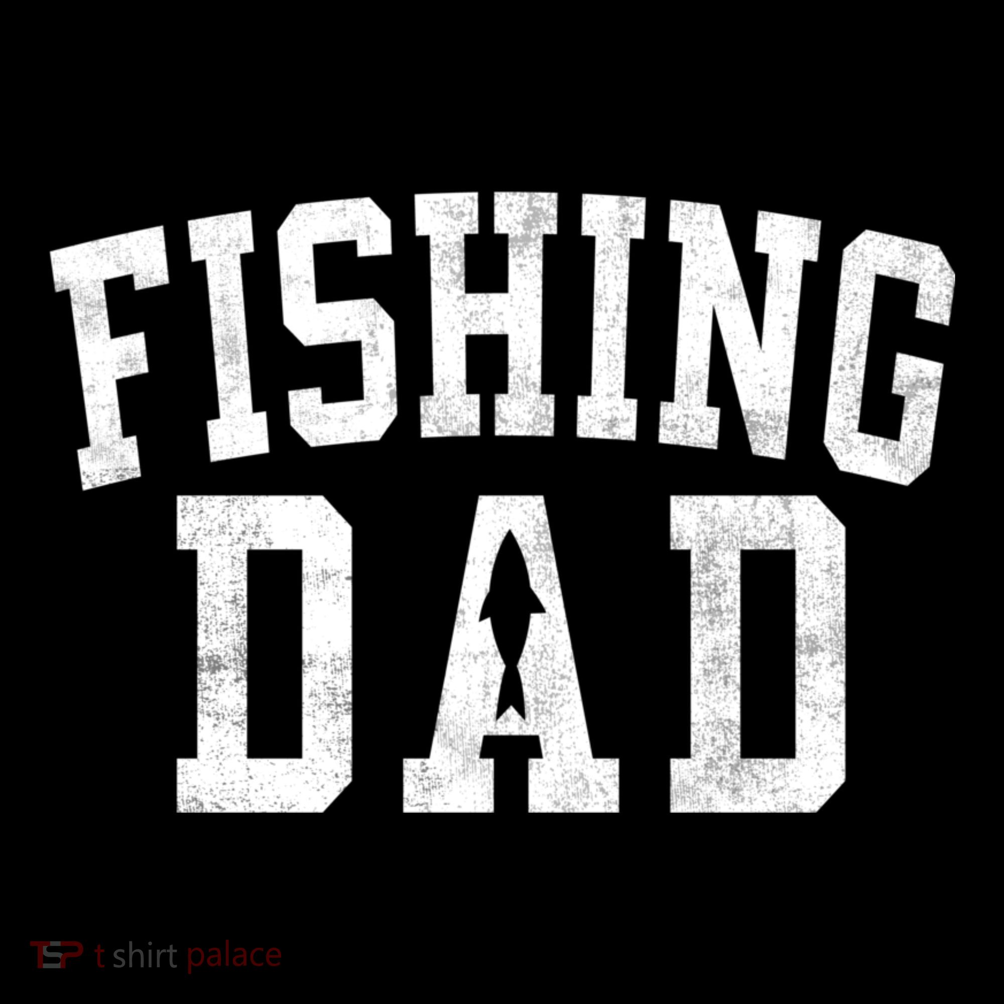 Fishing Dad Classic Bold Font FatherS Day Daddy Ornament