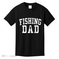 Fishing Dad Classic Bold Font FatherS Day Daddy Kids T-Shirt thumb 0