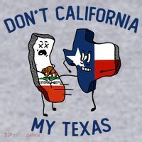 Funny Don't California My Texas Women's Sweatshirt thumb 2