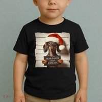 Funny Dachshund Christmas Dear Santa I Can Explain Weiner Toddler T-Shirt thumb 2