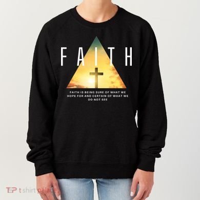 Faith Definition Cross Jesus Women's Sweatshirt