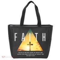 Faith Definition Cross Jesus Tote Bag thumb 0