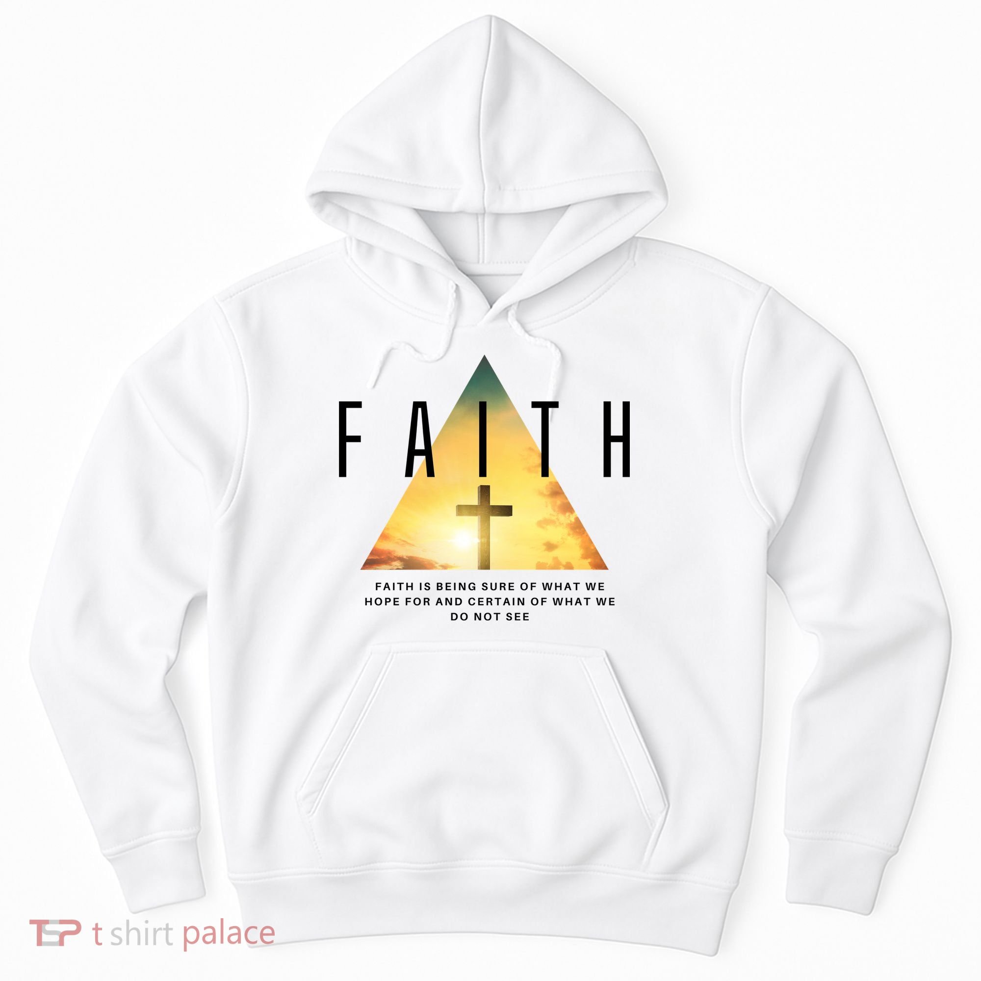 Faith Definition Cross Jesus Hoodie