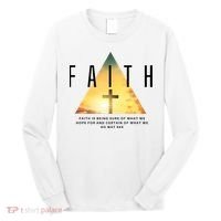 Faith Definition Cross Jesus Long Sleeve Shirt thumb 0