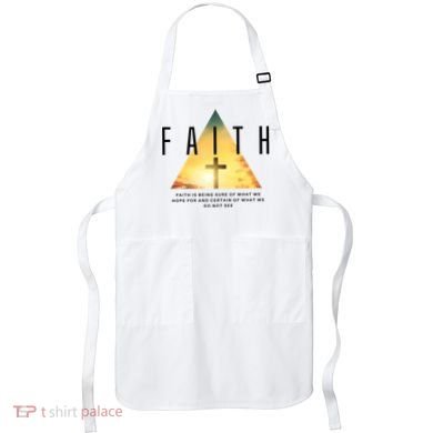 Faith Definition Cross Jesus Apron