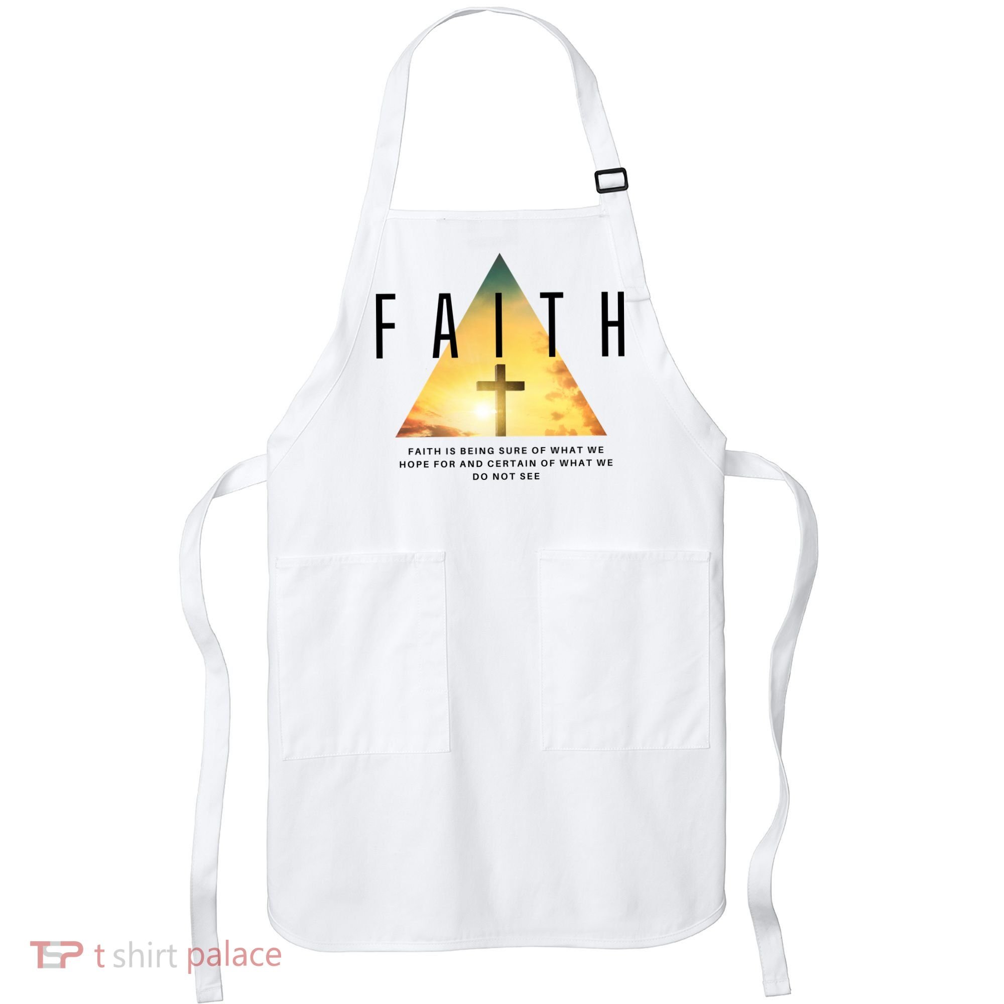Faith Definition Cross Jesus Apron