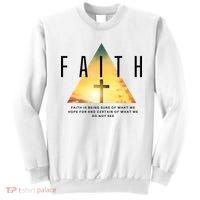 Faith Definition Cross Jesus Sweatshirt thumb 0