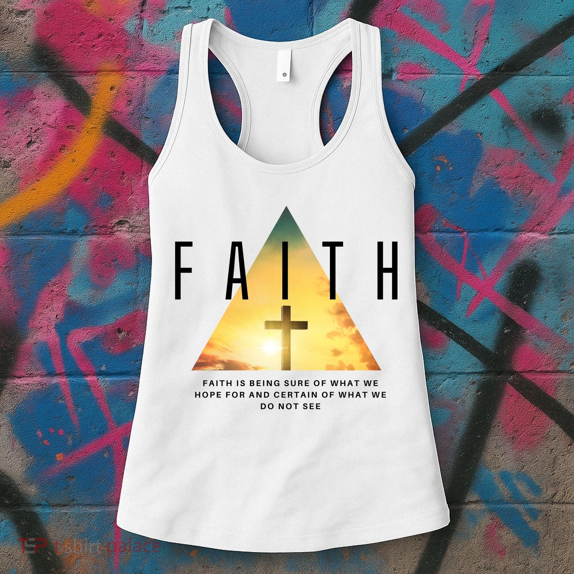 Faith Definition Cross Jesus Women's Tank Top