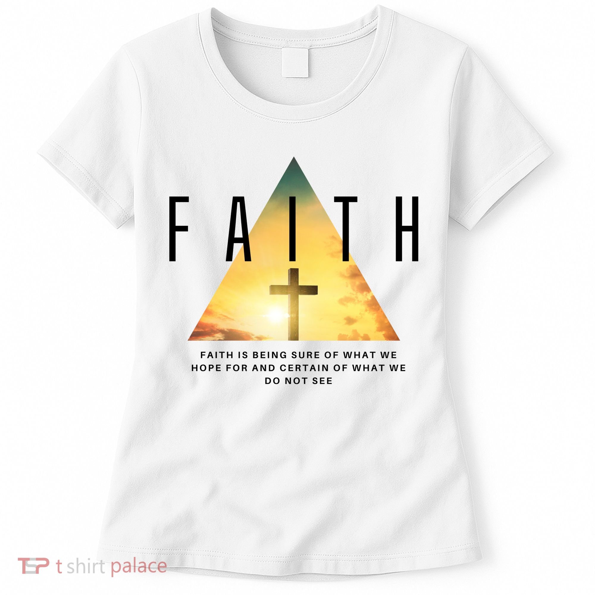 Faith Definition Cross Jesus Women's T-Shirt