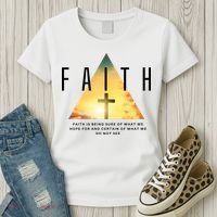 Faith Definition Cross Jesus Women's T-Shirt thumb 3
