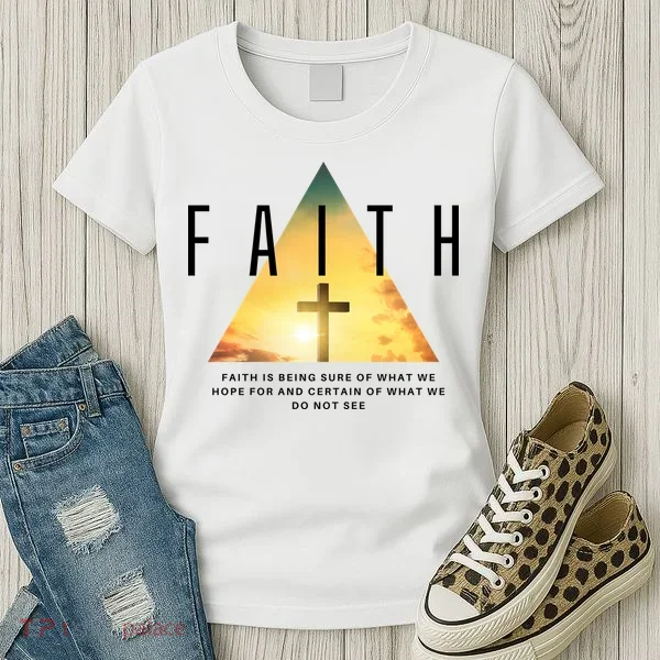 Faith Definition Cross Jesus Women's T-Shirt