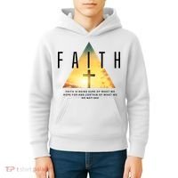 Faith Definition Cross Jesus Kids Hoodie thumb 4