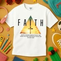 Faith Definition Cross Jesus Kids T-Shirt thumb 3