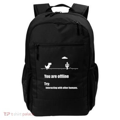 Funny Dinosaur Computer Design For Nerds, Geeks And Coder Backpack