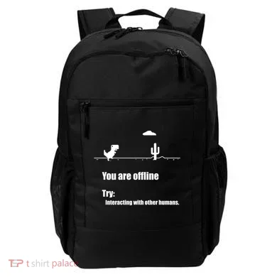 Funny Dinosaur Computer Design For Nerds, Geeks And Coder Backpack