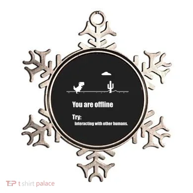 Funny Dinosaur Computer Design For Nerds, Geeks And Coder Ornament