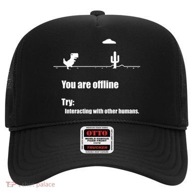 Funny Dinosaur Computer Design For Nerds, Geeks And Coder Hat