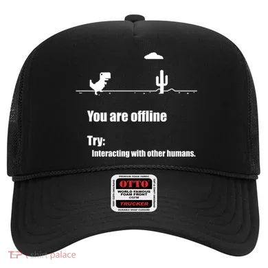 Funny Dinosaur Computer Design For Nerds, Geeks And Coder Hat
