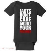 Facts Don't Care About Your Feelings Baby Bodysuit thumb 0