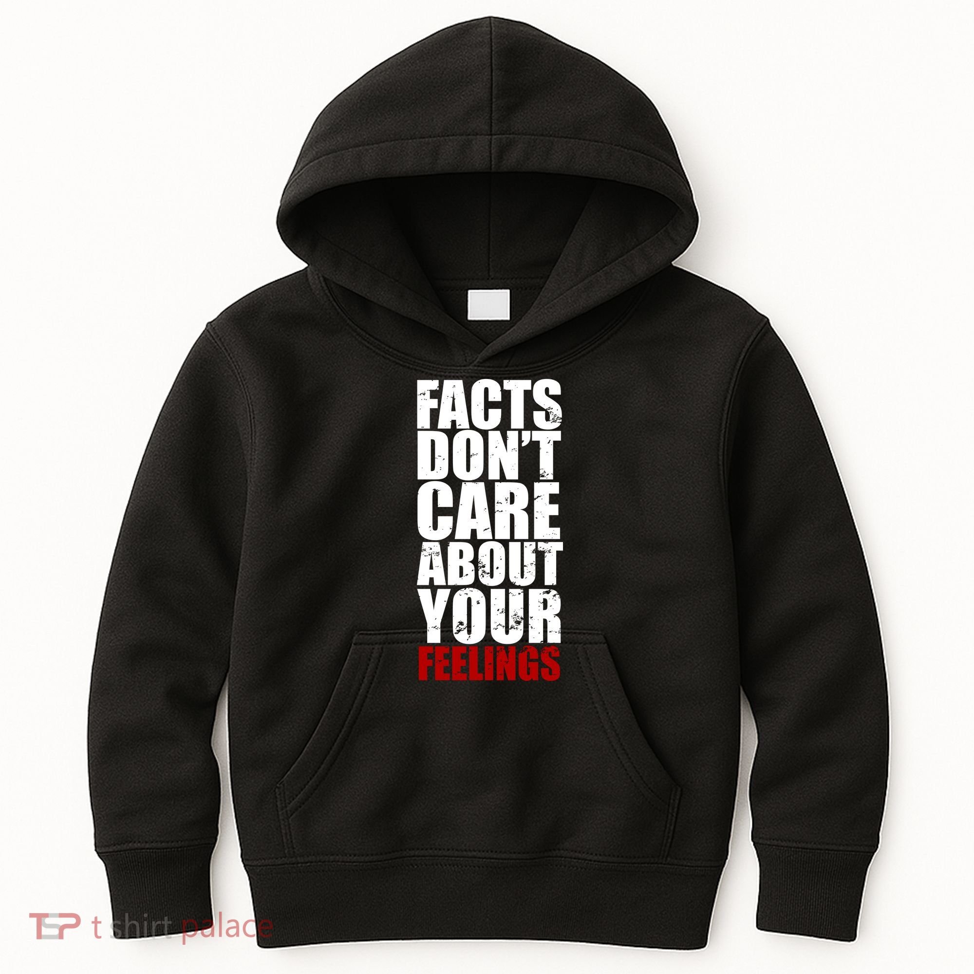 Facts Don't Care About Your Feelings Kids Hoodie