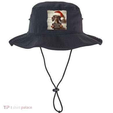 Funny Dachshund Christmas Dear Santa I Can Explain Weiner Bucket Hat