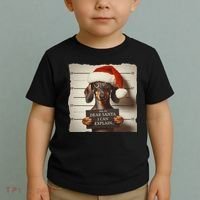 Funny Dachshund Christmas Dear Santa I Can Explain Weiner Toddler T-Shirt thumb 2