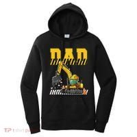 Funny Dad Construction Excavator Matching Family Women's Hoodie thumb 0