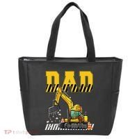 Funny Dad Construction Excavator Matching Family Tote Bag thumb 0