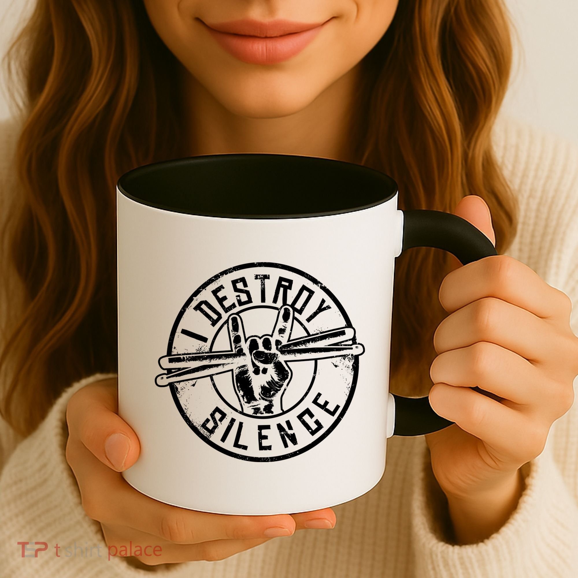 Funny Drummer Cute Gift Musician Gift Percussion Lover Cute Gift Coffee Mug