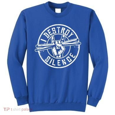 Funny Drummer Cute Gift Musician Gift Percussion Lover Cute Gift Sweatshirt