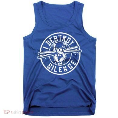 Funny Drummer Cute Gift Musician Gift Percussion Lover Cute Gift Tank Top