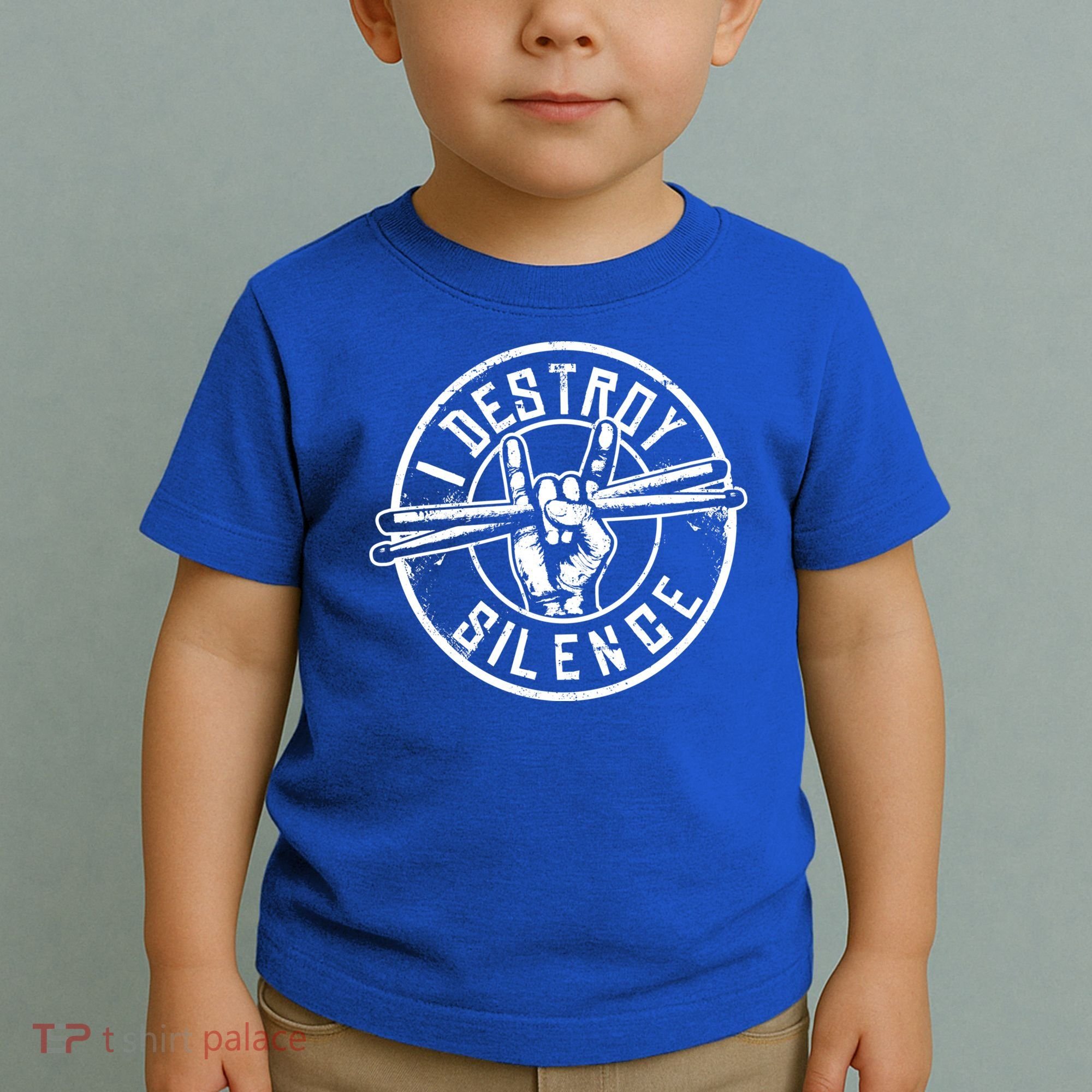 Funny Drummer Cute Gift Musician Gift Percussion Lover Cute Gift Toddler T-Shirt