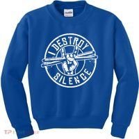 Funny Drummer Cute Gift Musician Gift Percussion Lover Cute Gift Kids Sweatshirt thumb 0
