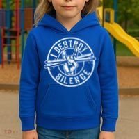 Funny Drummer Cute Gift Musician Gift Percussion Lover Cute Gift Kids Hoodie thumb 3