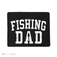 Fishing Dad Classic Bold Font FatherS Day Daddy Mousepad thumb 0