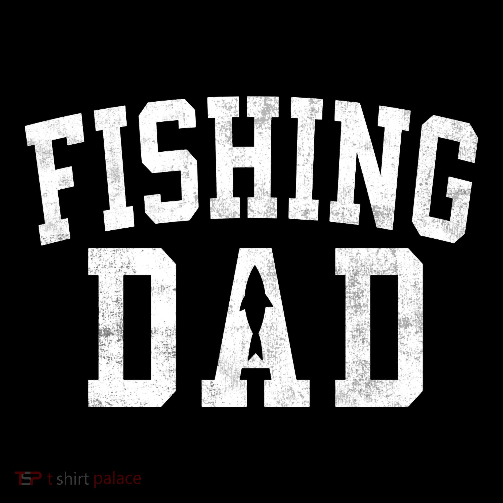 Fishing Dad Classic Bold Font FatherS Day Daddy Mousepad