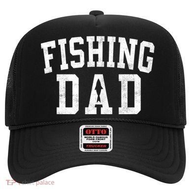 Fishing Dad Classic Bold Font FatherS Day Daddy Hat